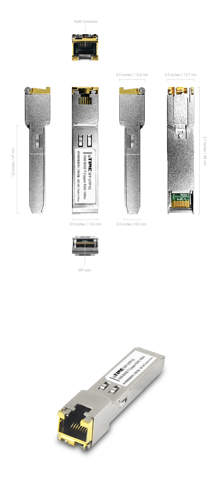 SFP-UTP1G 갤러리 1